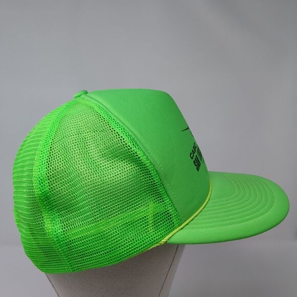 Cabo San Lucas Mexico Fish Rope Trucker Hat Green One Size Mesh Back - Picture 4 of 9